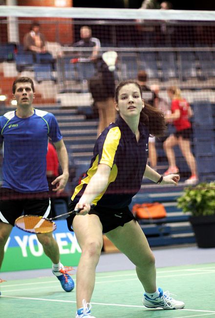 Carina Hingst und Alexander Semrau, © Badmintonfotos von Frank Kossiski