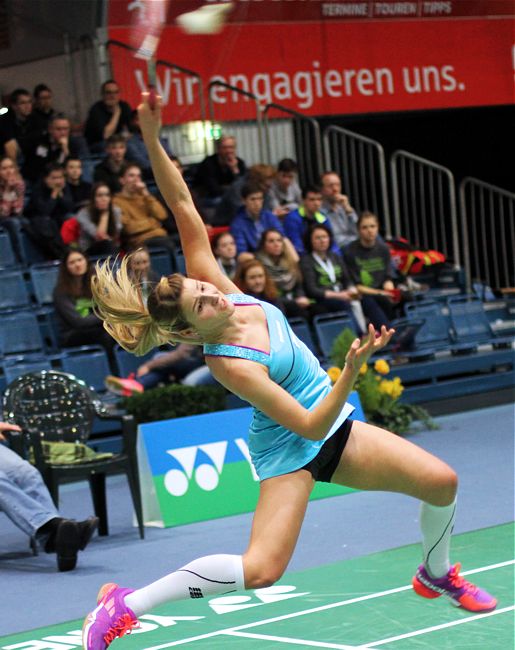 Fabienne Deprez, © Badmintonfotos von Frank Kossiski