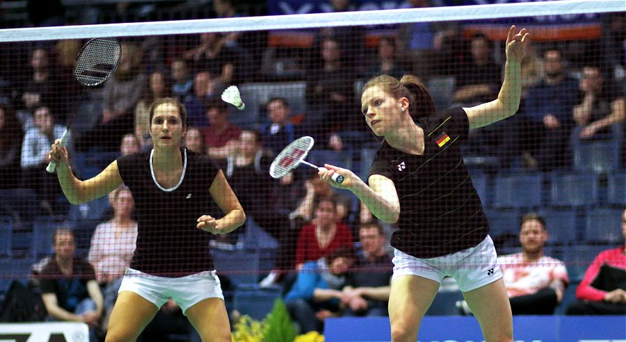 Isabel Herttrich und Carla Nelte, © Badmintonfotos von Frank Kossiski