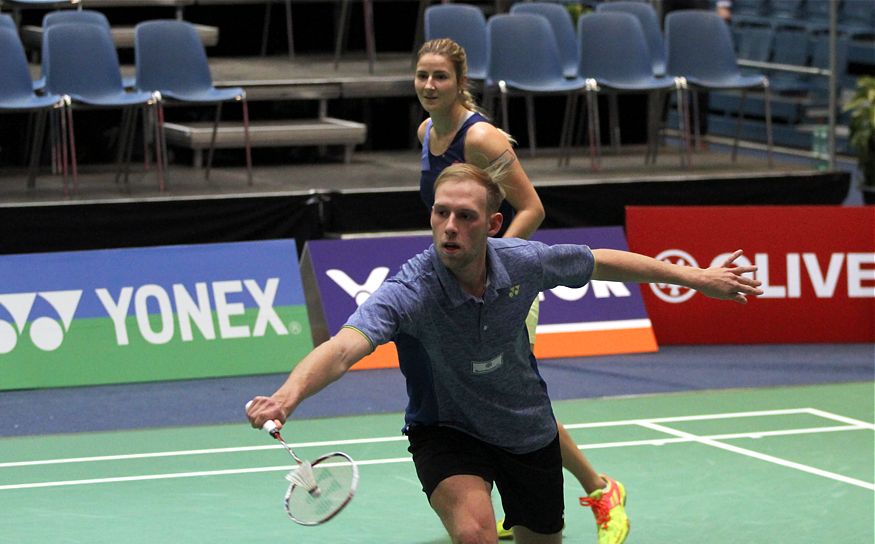 Max Weißkirchen und Fabienne Deprez, © Badmintonfotos von Frank Kossiski