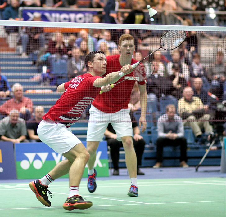 Johannis Pistorius und Lukas Resch, © Badmintonfotos von Frank Kossiski