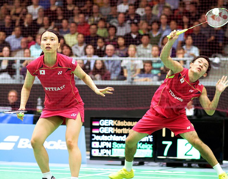 Shizuka Matsuo und Keigo Sonoda, © Badmintonfotos von Frank Kossiski
