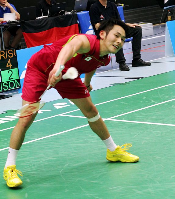 Takeshi Kamura, © Badmintonfotos von Frank Kossiski