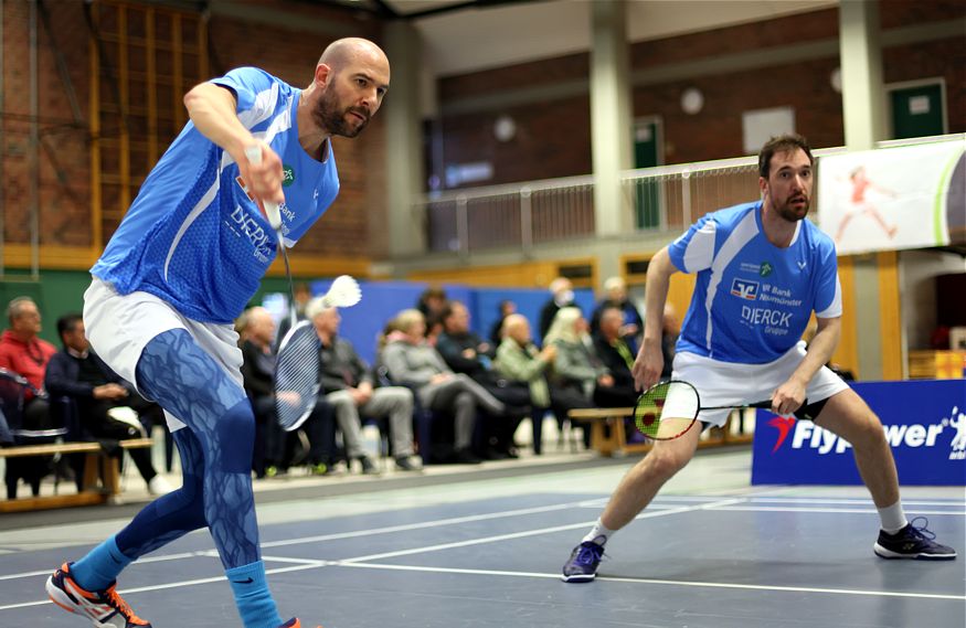 Sebastian Schöttler und und Niclas Nøhr, © Badmintonfotos von Frank Kossiski