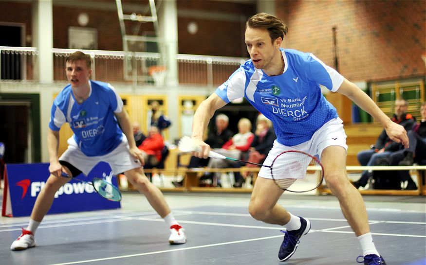 Vitaly Durkin und Matthias Kicklitz, © Badmintonfotos von Frank Kossiski
